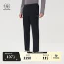 KOLON SPORT/可隆户外休闲裤 男士防晒UPF50+接触凉感针织裤 LHLP6MNT11-BK 黑色 L 175/82A