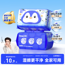 德佑山茶花湿厕纸80抽*2包 山茶花精华温和滋润 经期厕纸洁厕如厕湿巾