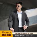 龙牙三代龙牙暗行轻量便携西服轻量战术修身商务休闲轻薄外套男职业 钨钢黑 L 180/100A（160-180斤）