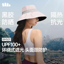 蕉下（beneunder）遮阳帽防晒帽女大帽檐渔夫帽子男登山帽太阳帽子防紫外BM507
