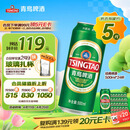 青岛啤酒（TsingTao）经典系列 浓郁麦香500ml*24听 整箱装踏春送礼