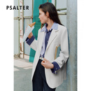 PSALTER诗篇2026夏季新款【精英松动】简约一粒扣西装西服外套 米白 S