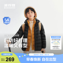 波司登【165可选】26年新款儿童羽绒服4防外套薄款中大童男女短款连帽 黑色8056 165 /84A 约 155-165cm 54kg-“仅符合儿童版型”