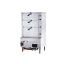 苏勒海鲜蒸柜蒸菜蒸鱼蒸包蒸饭柜商用全自动蒸箱燃气甲醇燃料柴油蒸柜 80型