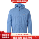 哥伦比亚连帽拒水连帽透气防水防防晒服男款蓝色 蓝色 S