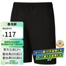 尤尼克斯（YONEX）羽毛球网球运动服男短裤yy速干15048CR-007黑色XL/O