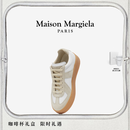 MAISON MARGIELA马吉拉厚底德训鞋小白鞋运动休闲增高鞋单鞋女鞋子 H7938白色 (尺码偏大，建议选小半码) 38