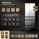 日立（HITACHI）617L多门冰箱日本原装进口超大容量双循环不串味真空保鲜自动制冰休眠保鲜R-HW620RC 水晶镜