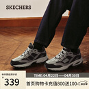 斯凯奇（Skechers）男鞋夏季厚底老爹鞋休闲熊猫鞋软底运动鞋