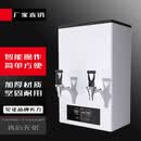 苏勒步进式蒸汽开水机商用奶茶店挂墙壁奶泡机餐厅大容量烧开水器 【挂壁款】100L/h双龙头220V-3