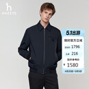 哈吉斯（HAZZYS）男装 春秋款男外套PHIZ系列棉衣经典翻领棉服男ASSZU0DAI03