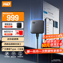 西部数据（WD）移动固态硬盘（PSSD）Elements SE新元素SSD 便携迷你 个性企业定制 手机直连笔记本电脑外接 官方标配 1TB
