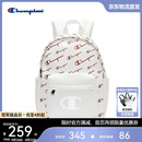 Champion美国冠军2025新款双肩包男女 休闲运动时尚双肩包25FWP50 白色 