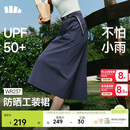 蕉下（beneunder）防泼水户外女士轻量工装伞裙26春夏WR237月夜蓝L