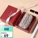 高尔夫（GOLF）钥匙包女时尚印花多功能汽车钥匙扣多功能零钱包汽车锁匙扣