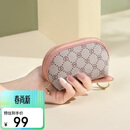 高尔夫（GOLF）钥匙包女时尚印花女士卡包多功能零钱包收纳包锁匙包生日礼物女