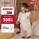 bebebus婴儿睡袋春夏款儿童睡衣四季通用分腿防踢被 暖宝宝pro双层四季款（室温20-24℃） L【90码 建议身高90-105CM】