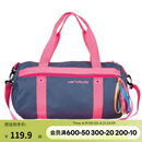 迪卡侬游泳包干湿分离健身包防水包荧光粉蓝20L均码2080274