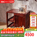 木中央 木中央红木家具印尼黑酸枝(学名:阔叶黄檀)茶水柜 全实木烧水几 新中式边几茶叶柜自动烧水储物柜 茶水柜（68*48*68cm）