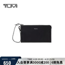 途明（TUMI）VOYAGEUR 女士高端时尚手拿包黑色拼烟枪色礼物