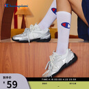 ChampionChampion【丁禹兮同款】冠军羽翼鞋德训鞋女鞋休闲鞋芭蕾薄底鞋 银色 37