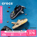 卡骆驰（CROCS）贝雅卡骆班洞洞鞋轻便耐磨一脚蹬休闲鞋女鞋时尚沙滩鞋|205089 深蓝/辣椒红-4CC 43 (270mm)