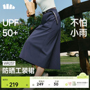 蕉下（beneunder）防泼水户外女士轻量工装伞裙26春夏WR237月夜蓝L