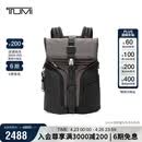 途明（TUMI）ALPHA BRAVO男士双肩包翻盖大容量双肩背包炭黑色 礼物