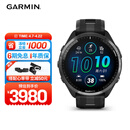 佳明（GARMIN）Forerunner965铁三跑步游泳滑雪户外运动智能手表男女表极夜黑