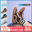 小蓝羊（littlebluelamb）冬季新款儿童鞋运动鞋软底休闲棉鞋保暖德训靴子 酒粉红 31 脚长18.5-19.1cm