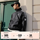 adidas宽松日常舒适运动夹克外套男女春季新款阿迪达斯官方三叶草   黑色   L