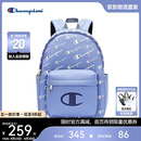 Champion美国冠军2025新款双肩包男女 休闲运动时尚双肩包25FWP50 蓝色 