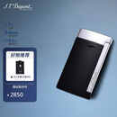 都彭法国都彭打火机SLIM7纤薄炬式防风亮黑27700 男士礼物高端