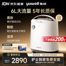 鱼跃制氧机医用吸氧机家用老人5L升级氧气机6L9F-6CW中重度缺氧