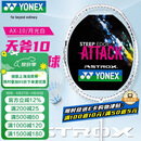 尤尼克斯（YONEX）羽毛球拍天斧进攻高磅全碳素进阶比赛AX10白亮黑已穿线附手胶