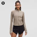 lululemon丨Lightweight 女士轻盈版跑步夹克 防晒 LW3FFDS 暖褐灰 XS /4