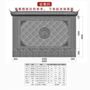 中式庭院仿古砖雕影壁墙照壁墙圆形砖雕福字浮雕尺寸支持定制设计 套餐四（满贴五福款）不含运费