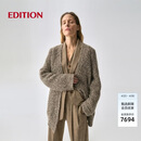 editionEDITION RED LABEL 2026春季新款邓肯羊绒花纱毛衣外套EBF1CAR024