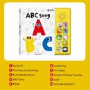 【超模何穗同款发声书】米象ABC song 字母歌 世界经典SSS英语启蒙儿歌发声书 英文童谣音乐书 宝宝歌词 儿童点读版有声书 幼儿磨耳朵ABCsong字母 0到3岁早教书 
