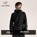 ARC'TERYX始祖鸟 NORVAN WINDSHELL HOODY 男子 风壳®夹克 BLACK/GRAPHITE/黑色/灰黑色 M