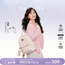纽芝兰（NUCELLE）双肩包女2026新款轻奢时尚背包大学生书包飞马女包生日礼物送女生