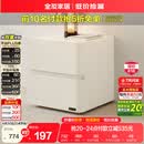 全友家居 现代简约北欧风床头柜卧室小柜子床边储物柜收纳柜子