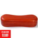 生活日用保暖防护款花梨木实木颈椎木枕头颈椎按摩圆木质睡觉硬L 传统