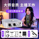 艾肯4nano外置声卡套装主播直播喊麦全套手机电脑有线无线麦克风套装专业录音k歌书声说唱带货声卡设备 【晒单送无线麦】4nano+莱维特240PRO