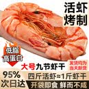 缤鲜 九节虾干 开袋即食干虾特大烤虾干风干对虾干海产干货零食小吃A2 大号九节虾干500g【约35对】净重