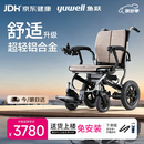 鱼跃(yuwell)电动轮椅车D130FL老人专用全自动智能可折叠轻便代步锂电