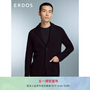 ERDOS 春夏精纺四平空转男开衫羊绒衫 黑 170/92A/M