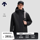 DESCENTE迪桑特SKI STYLE防水透湿HEAT NAVI可温控男士保暖棉服 BK-黑色 3XL (190/108A)
