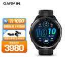 佳明（GARMIN）Forerunner965铁三跑步游泳滑雪户外运动智能手表男女表极夜黑