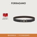 菲拉格慕（Ferragamo）男士双面GANCINI可调式腰带 0464231_C_95 礼物送男友